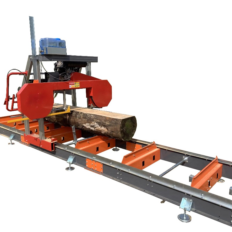 Woodworking Machinery - 36インチ製材所用ヘビーデューティー電動木材切断機（トレーラーオプション付き）林業機械