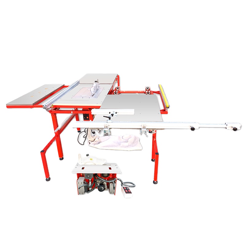 Woodworking Machinery - 高品質ポータブル折りたたみ式木工用鋸盤 多機能エッジソーイング、バインディング、フライス加工に最適な木工テーブルソー