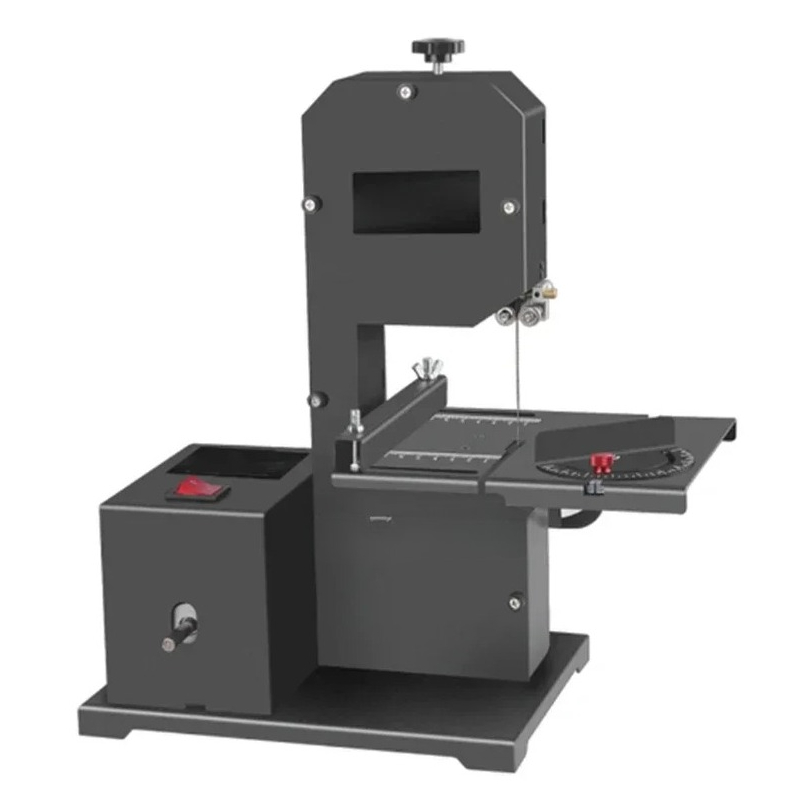 Woodworking Electric Saw - 800 ワット 1750RPM 木工バンドソーイングマシンテーブルソー電動デスクトップワイヤーソー 70 ミリメートル