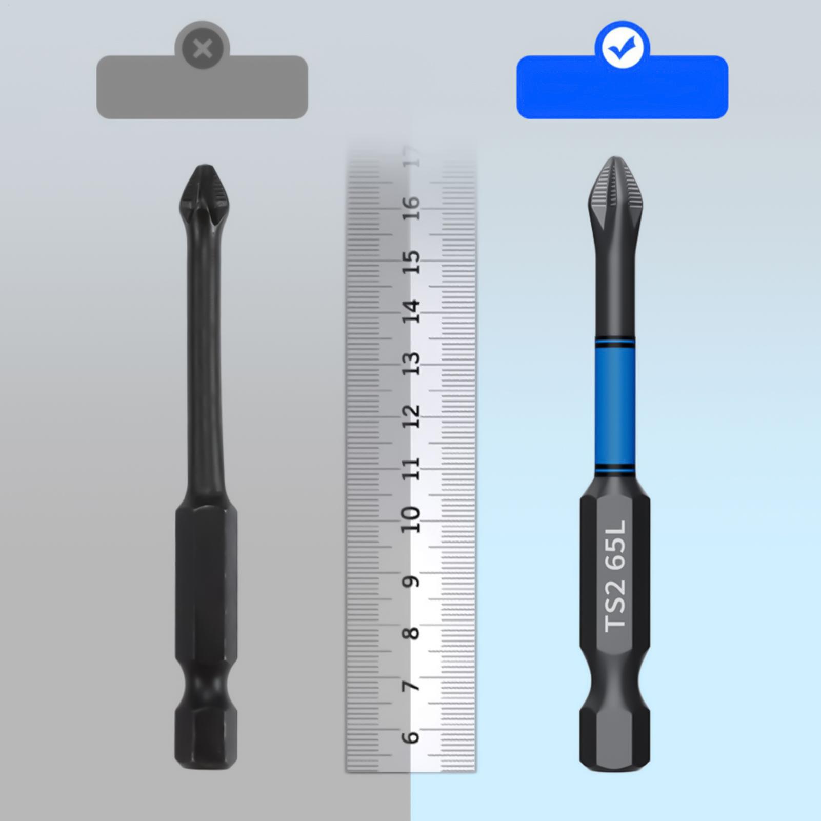 Woodworking Drill Bits - ドリルドライバービットセット 6 ピース磁気ヘビーデューティ六角シャンクドリルビットコンビネーションツール木工金属加工穴あけ用