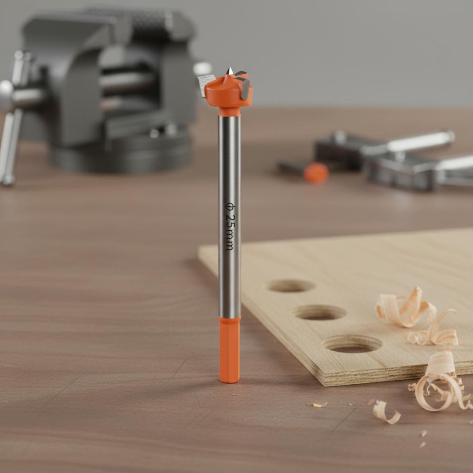 Woodworking Drill Bits - 35mmヒンジ穴ジグ 3枚刃 35mmヒンジ穴あけビット 木工ツール 家具組立用精密穴あけミドルスパー