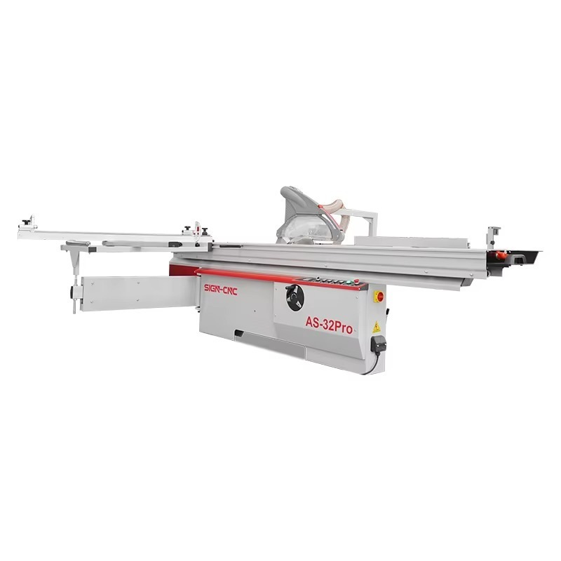 Woodworking Machinery - 【特殊仕様】SIGN スライディングテーブルソー AS-32Pro 木工用精密切断テーブル/ポータブルパネルソー機械（鋸刃プロテクト付き）