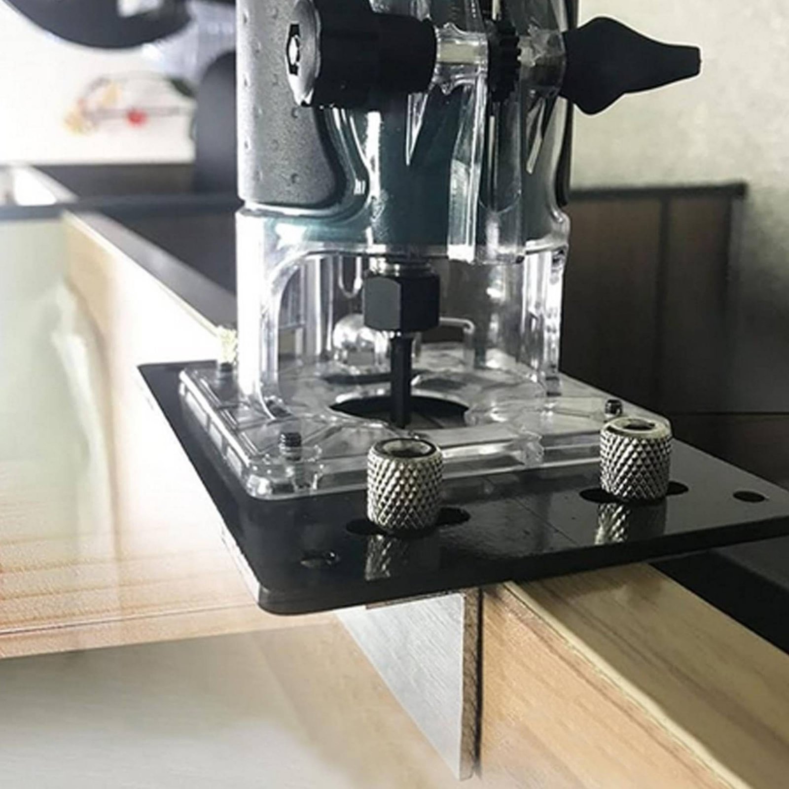 Woodworking Templates - 隠しコネクタージグ多機能家具スロットジグスロット切断テンプレートポータブル木工ツールワークショップ用に取り外し可能