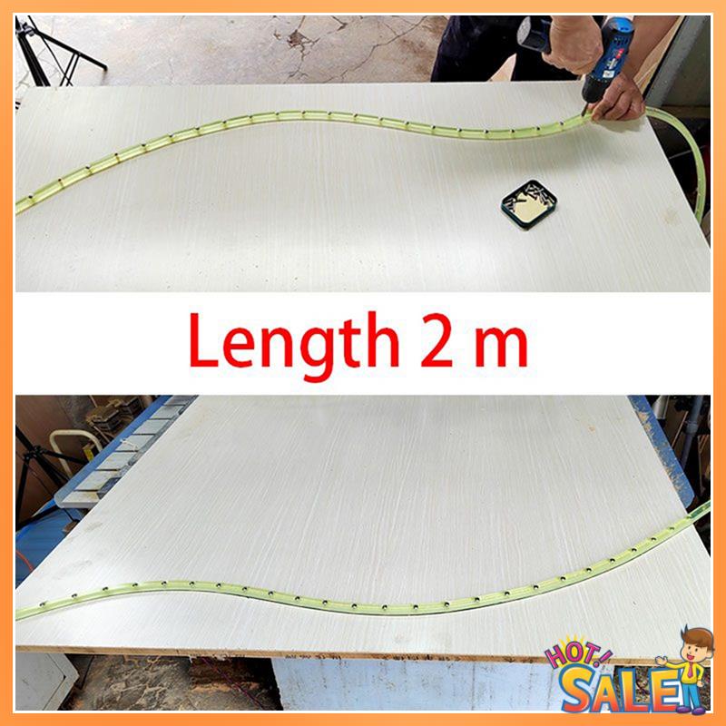 Woodworking Templates - AB68 2M 木工プロファイリングストリップ、曲線テンプレート調整可能&固定複雑な形状輪郭木工ツールテンプレートガイド