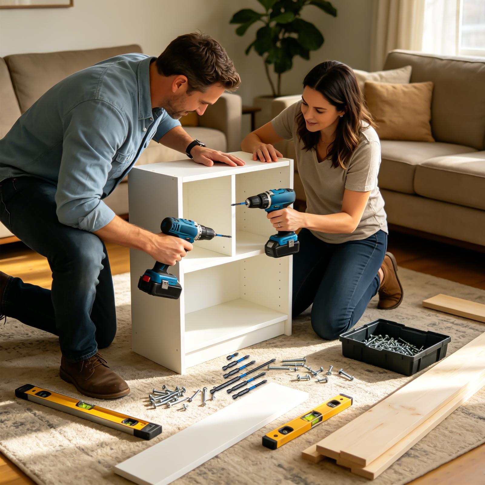 Woodworking Drill Bits - ドライバービットセット 6 ピース磁気ヘビーデューティーフィリップスコードレスドリルビットセット木工金属加工穴あけ用