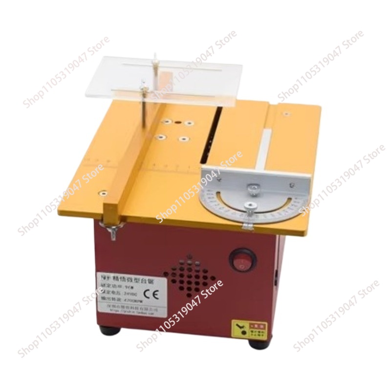 Woodworking Electric Saw - ミニ多機能テーブルソー DIY小型電動ノコギリ 卓上切断機 ミニスロット加工木工スライドテーブルソー
