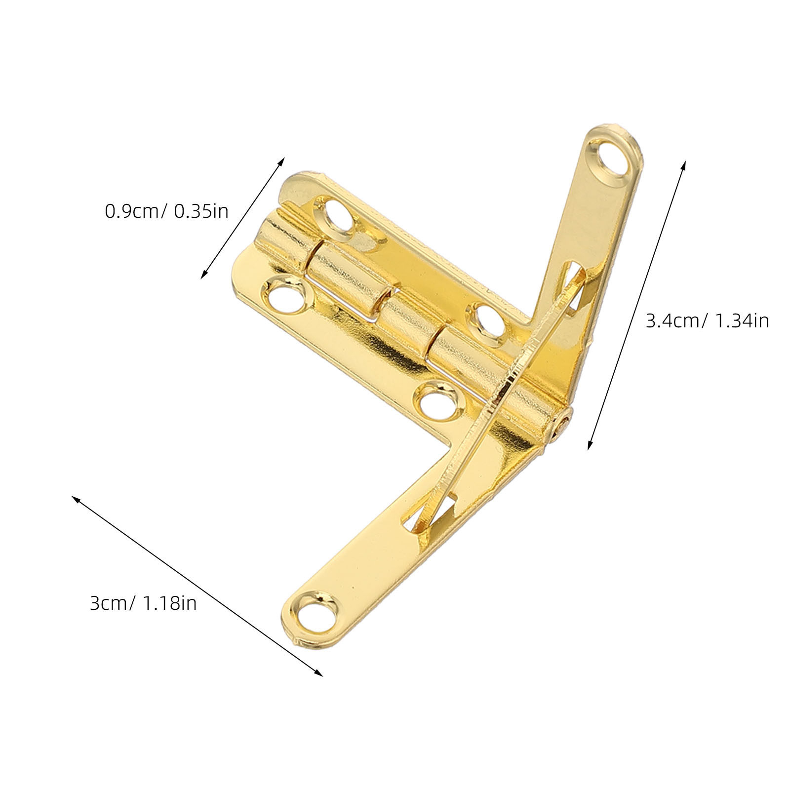 12個入り装飾ボックス蓋ヒンジ、木製ジュエリーボックス用小型 - Woodworking Easy Projects のレビューと価格