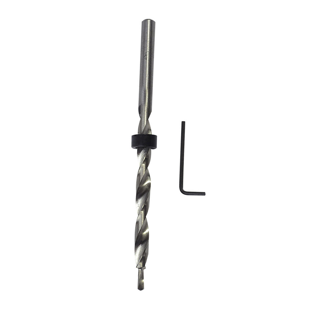 六角シャンクドリルビットセット 9.5 ミリメートルチタンコ - Woodworking Drill Bits のレビューと価格