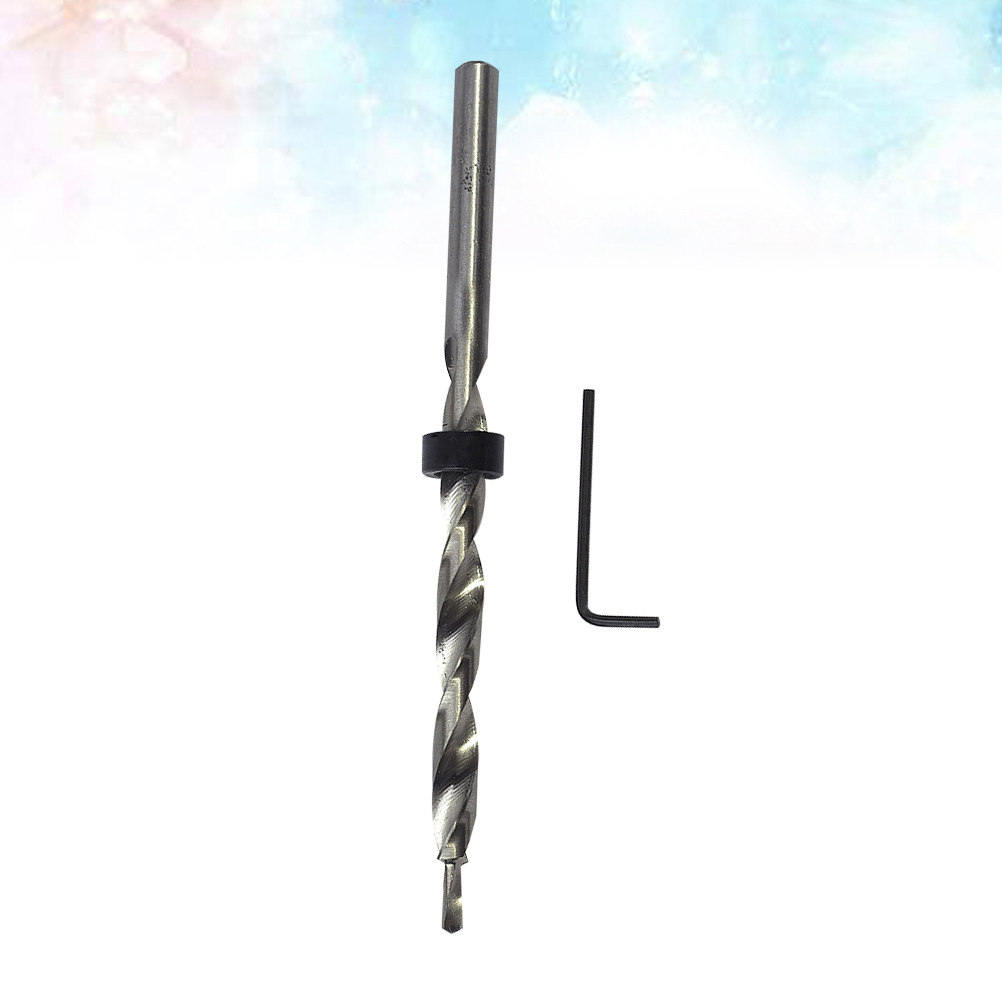 六角シャンクドリルビットセット 9.5 ミリメートルチタンコ - Woodworking Drill Bits のレビューと価格