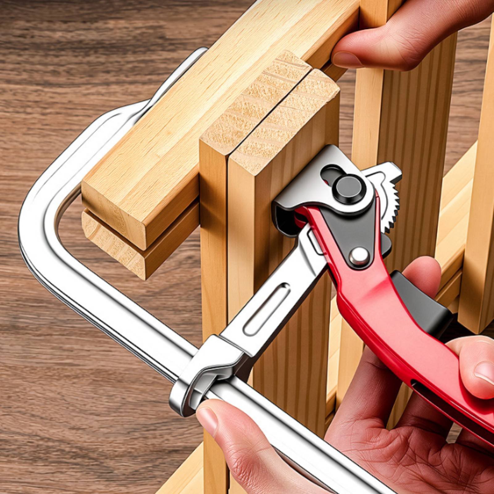 2個入りラチェットFクランプ工業用木工クランプハンドツール厚 - Woodworking Industry のレビューと価格