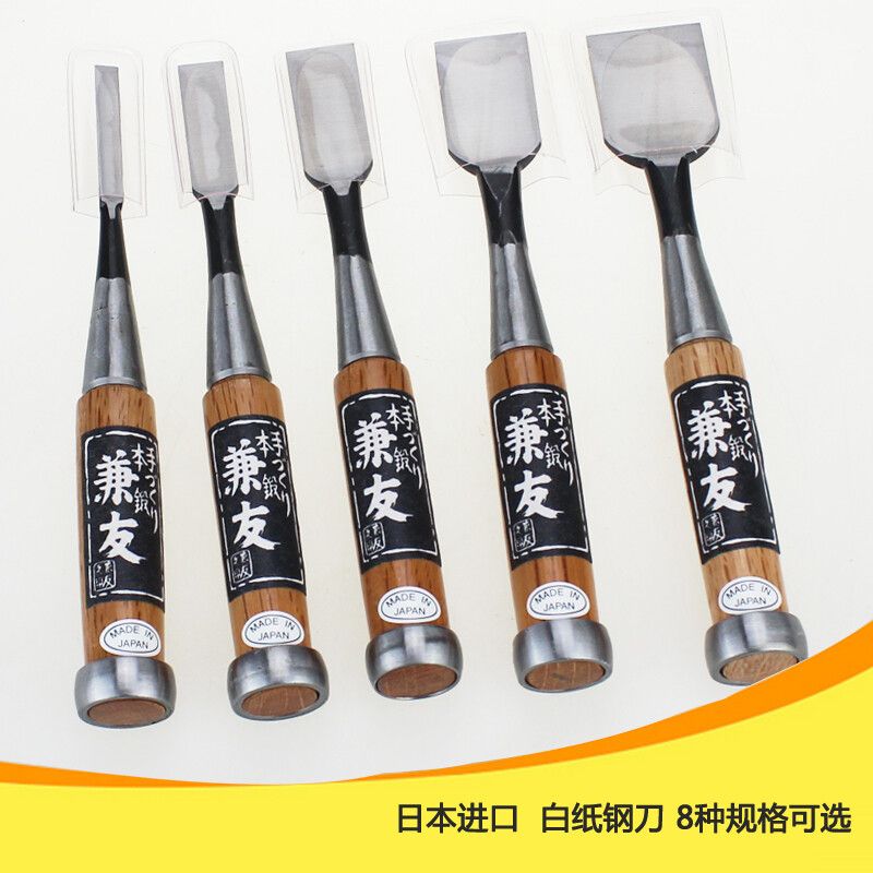 日本製カニョー建具用ノミ 木工用シャベル フラット半円形フラ - Woodworking In Japan のレビューと価格