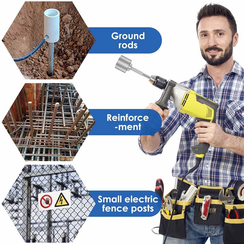 グラウンドロッドドライバー 45mm ヘビーデューティースチ - Woodworking Drill Bits のレビューと価格