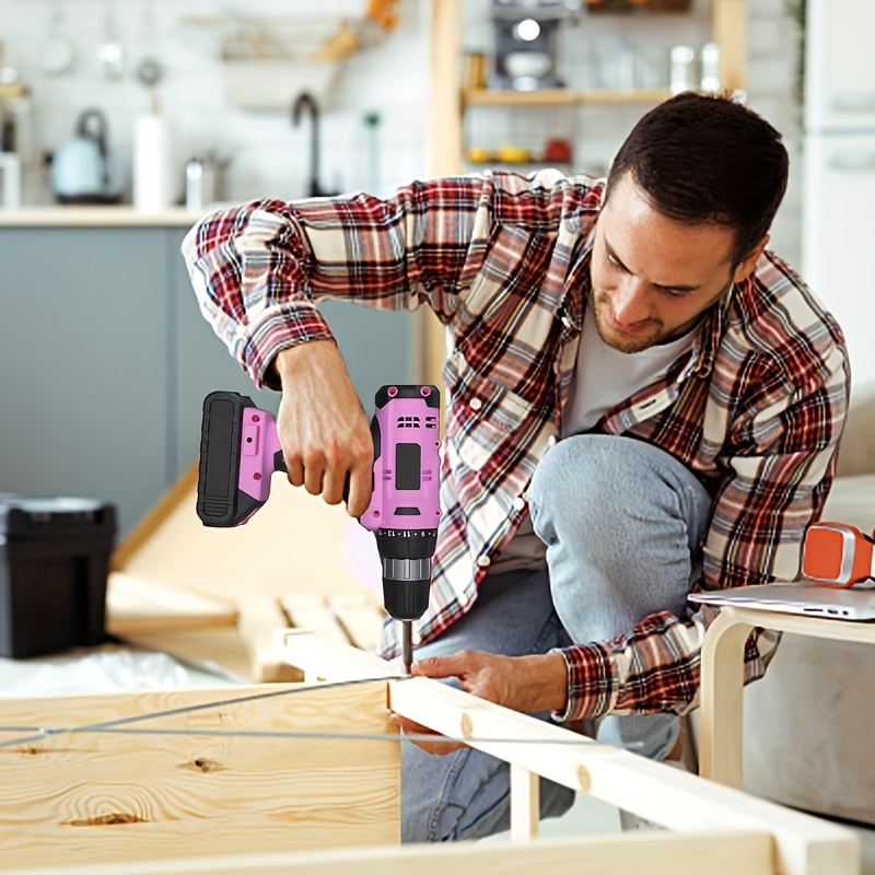 24点セット ブラシレス工業用ドリルキット 21V デュアル - Woodworking Shop のレビューと価格