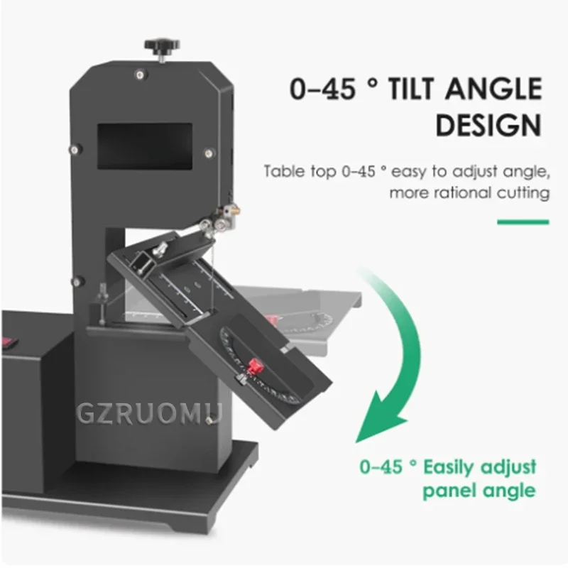800 ワット 1750RPM 木工バンドソーイングマシンテ - Woodworking Electric Saw のレビューと価格