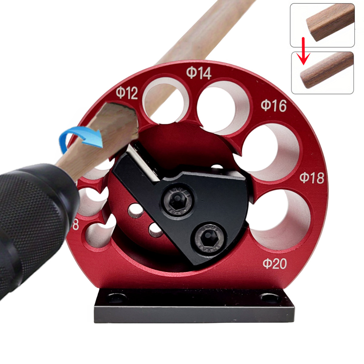 木工用の調整可能なダボ装置,木工用の超硬ブレード8穴,電気ド - Woodworking Or Woodworking のレビューと価格