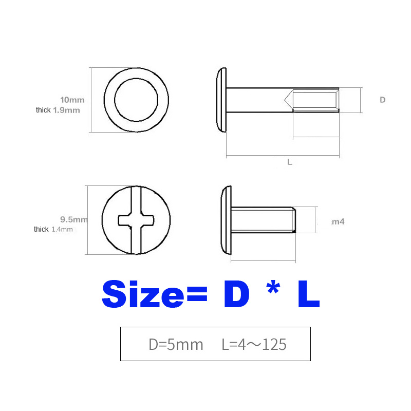 2/10 個 M5x4-150mm ゴールデンシルバー炭素鋼 - Woodworking Ebook のレビューと価格