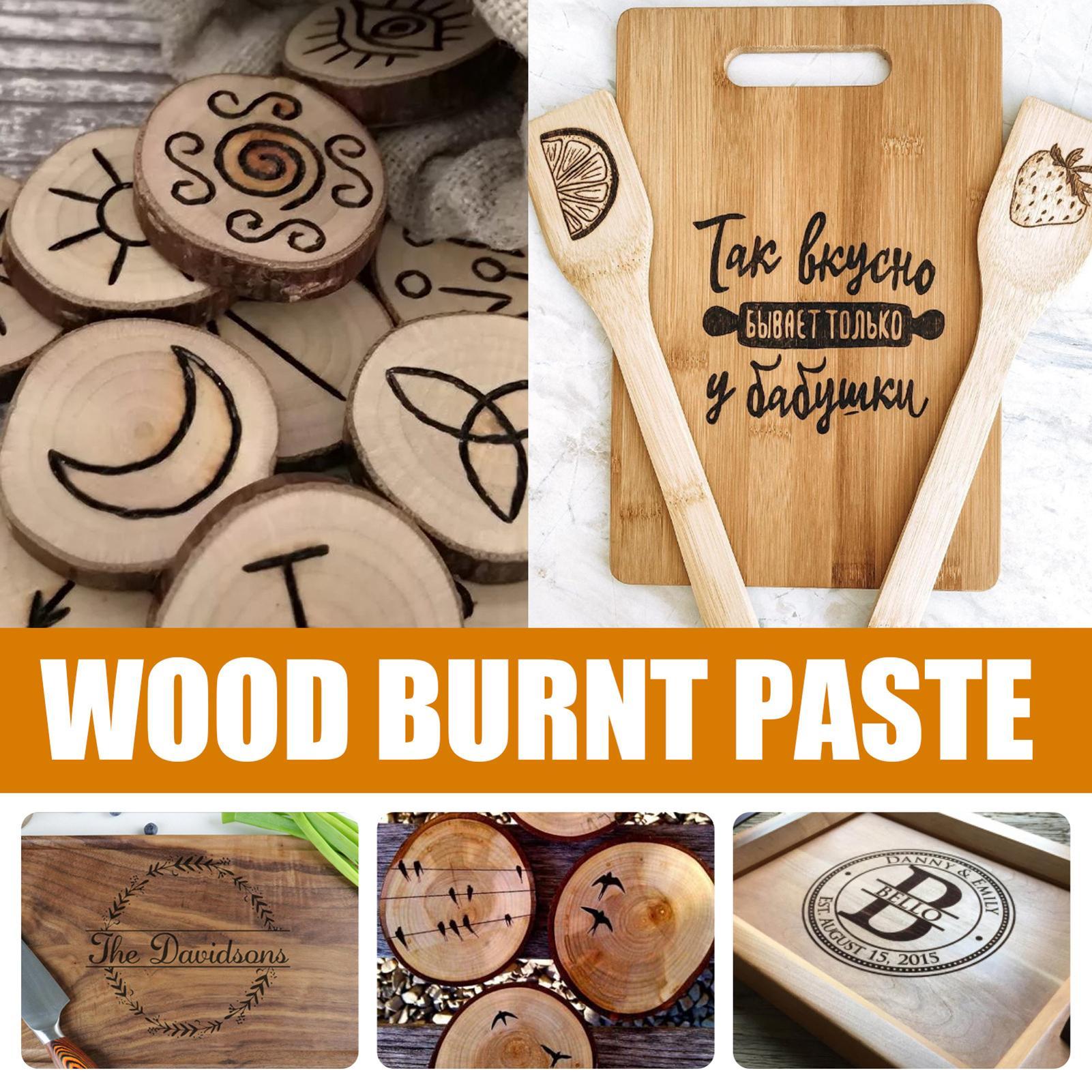 木材燃焼ペースト 熱活性化燃焼ツール キャンバス、革、布地用 - Woodworking Easy Projects のレビューと価格