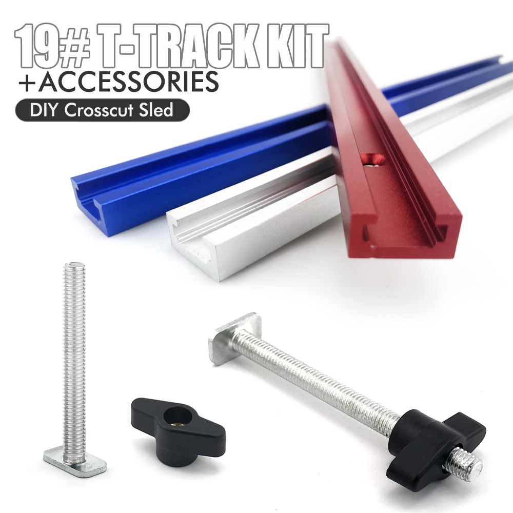 木工19 #   Tトラックキットとアクセサリー アルミ製T - Woodworking Shop のレビューと価格