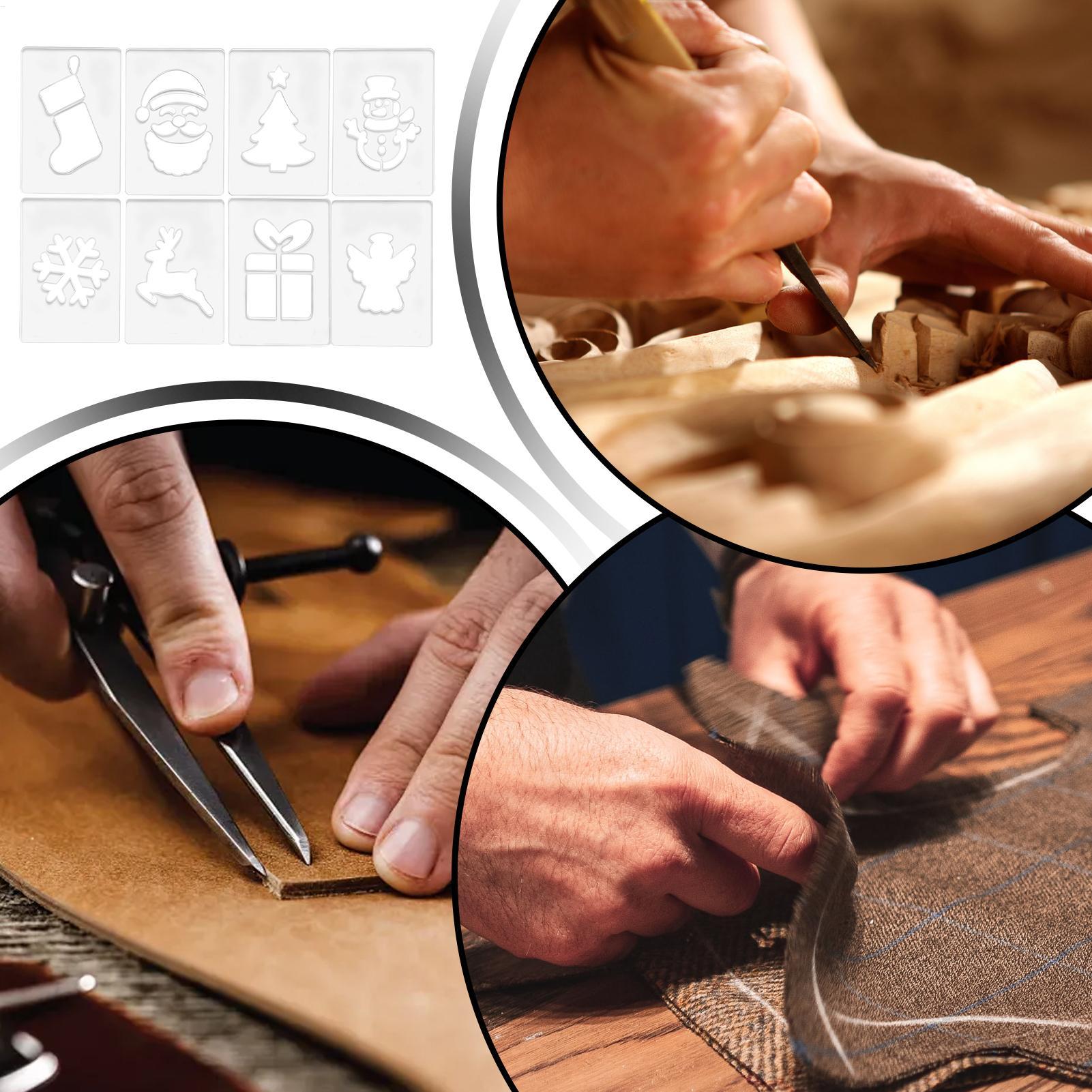 クリスマスステンシル ポータブル木工ステンシル ホリデー木工 - Woodworking Templates のレビューと価格
