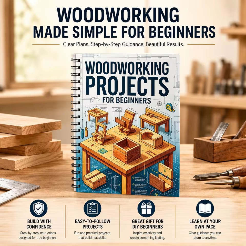 初心者向け木工ガイド DIYプロジェクトブック ステップバイ - Woodworking Ebook のレビューと価格