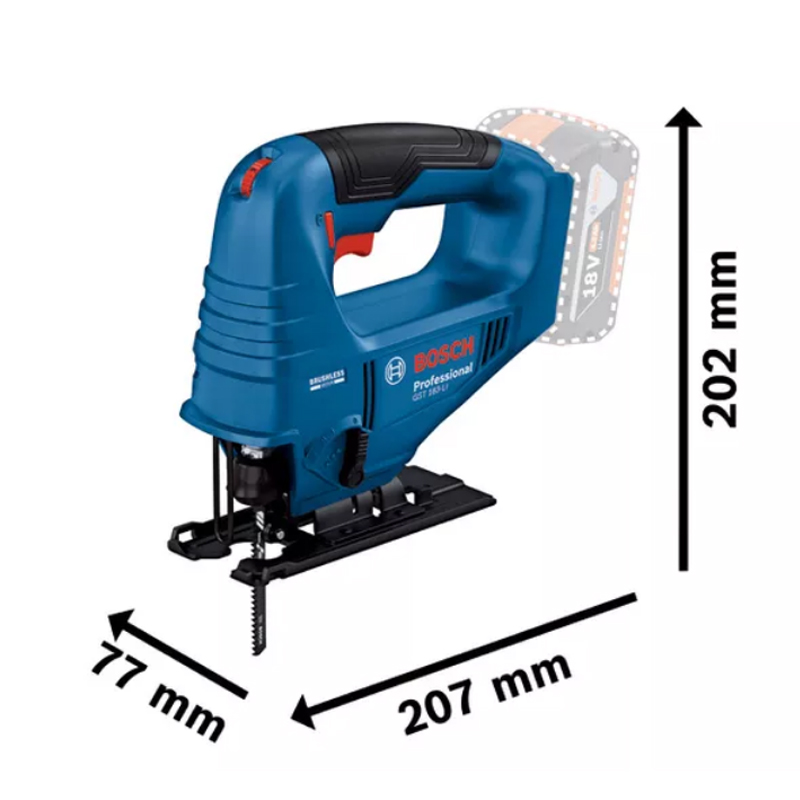 ボッシュ GST 183-LI プロフェッショナル電動ジグソ - Woodworking Electric Saw のレビューと価格