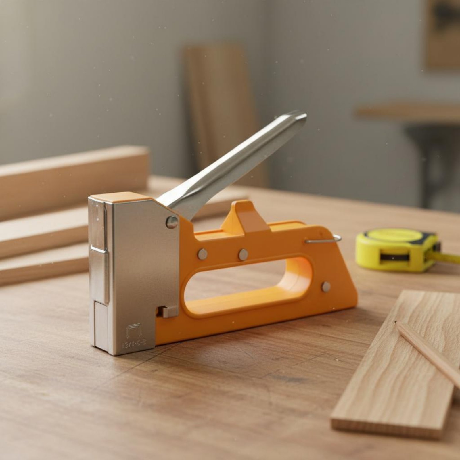 U字型ステープル イージーグリップハンドル 手動ステープル  - Woodworking Easy Projects のレビューと価格