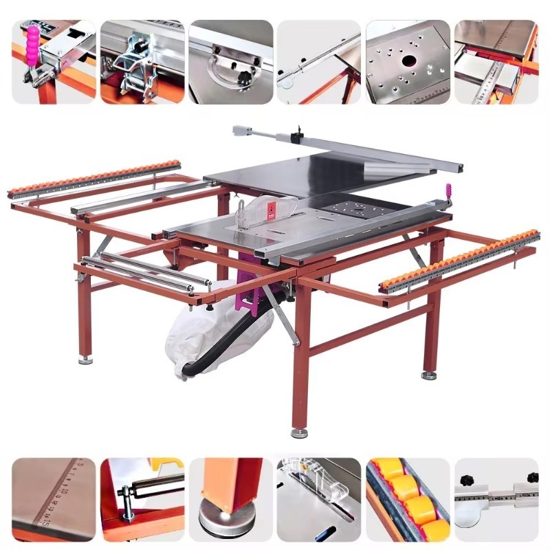 【特殊仕様】ポータブル折りたたみ式テーブルソー機械、木工およ - Woodworking Machinery のレビューと価格