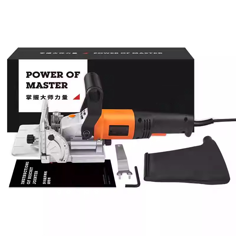 760W 木工スロッティングマシン 角度調整可能 穴なし接合 - Woodworking Machinery のレビューと価格