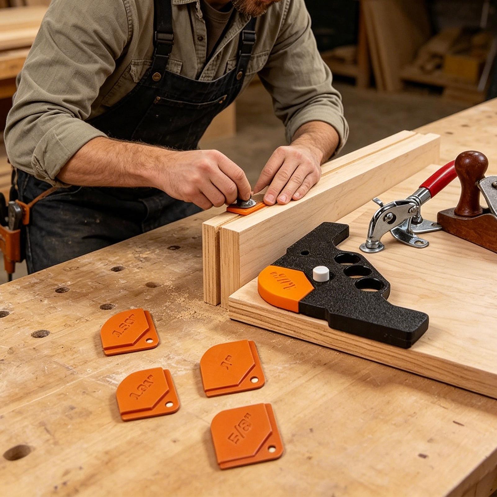 ルーターコーナーラジアステンプレート 5 個高硬度正確な位置 - Woodworking Templates のレビューと価格