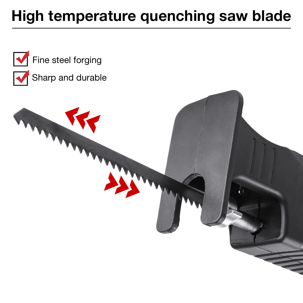 ポータブルレシプロソーアダプター、3/9個の鋸刃電気ドリル修 - Woodworking Electric Saw のレビューと価格