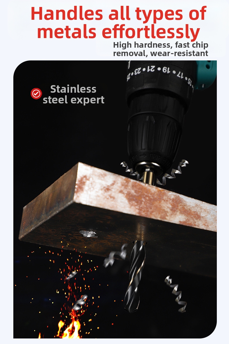 1.5-6.5mm 六角ハンドル三尖木工ドリルビットセット木 - Woodworking Drill Bits のレビューと価格