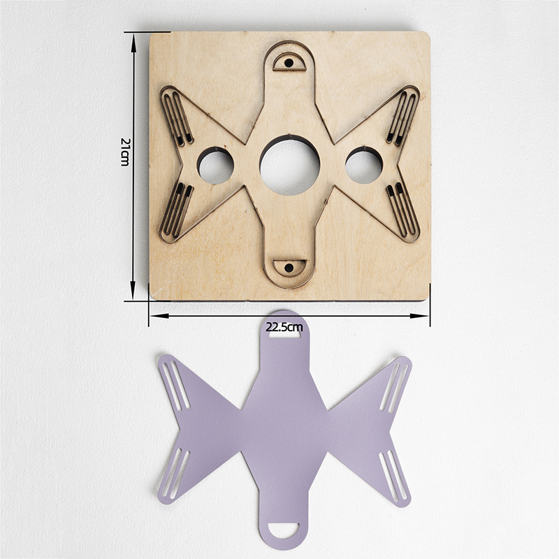 革切断ダイカット革ミニバッグ型革ツールテンプレート DIY  - Woodworking Templates のレビューと価格