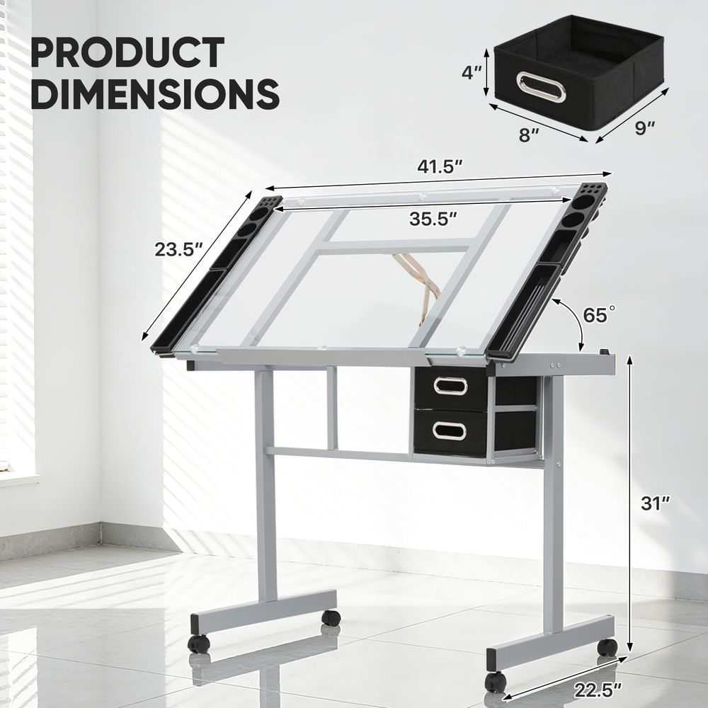 プロ仕様の絵画用テーブル、大人やティーンエイジャー向け、ガラ - Woodworking Or Woodworking のレビューと価格