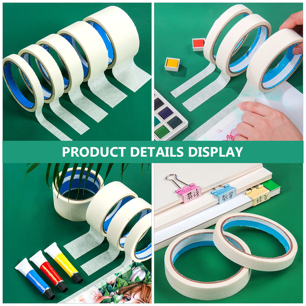 5巻入りプレミアム紙テープ DIYペイントプロジェクト用 簡 - Woodworking Easy Projects のレビューと価格